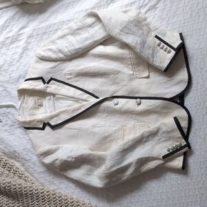 J. Crew linen blazer